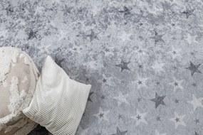 JUNIOR 51798.804 covor lavabil Stele pentru copii anti-alunecare - gri - SECUNDAR-COTATI PRODUSUL