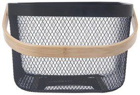 Coș de depozitare din sârmă din metal 24,5x24,5x30 cm Radka – Orion