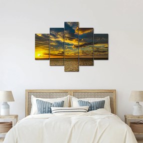 Apus de soare la mare (150x105 cm)