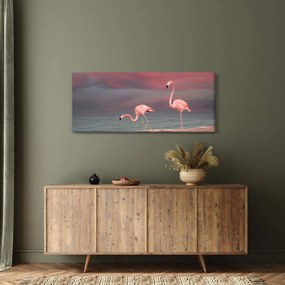 Tablou - Flamingo (120x50 cm)