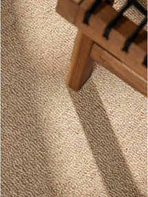 Covor în culoare naturală țesut manual din lână 140x200 cm Puristic Knots – Elle Decoration