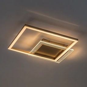 Rabalux 71487 -LED Plafonieră OTTAVIA LED/24W/230V 3000K 37,5x37,5cm auriu