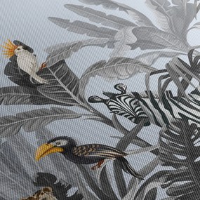 Tablou - Jungla ilustrată (90x60 cm)