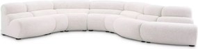 Modul colt interior, Canapea modulara design LUX Lindau, off-white