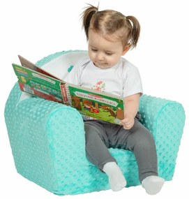 New Baby Baby Scaun Minky Fox mint , 42 x 53 cm