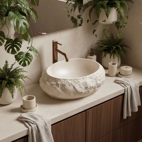 Lavoar pe blat Mika Warm Beige