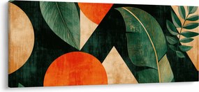 Tablou - Motive naturale geometrice II. (120x50 cm)