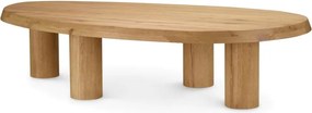 Masuta de cafea din lemn design LUX Prelude, Reclaimed oak