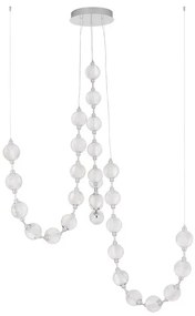 Lustra LED XXL suspendata design decorativ BRILLANTE