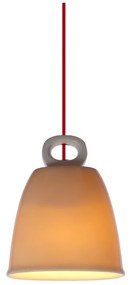 Lustră albă cu abajur din ceramică Sewilla – Candellux Lighting