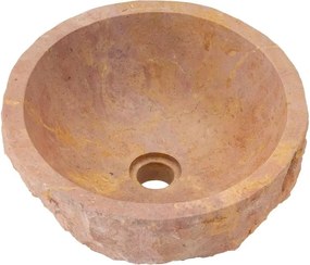 Lavoar din piatră naturală Savona, Ø 35 - 40 cm