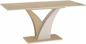 Masa extensibila VENTO, stejar/casmir, PAL laminat, 120/160x68x76 cm