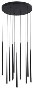 Lustra cu 12 pendule LED design modern Giono NVL-9601012