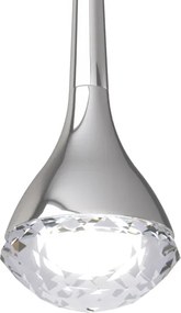 Open Design OR80322 - Lustră LED CRIMA pe cablu, LED/7W/230V, crom lucios