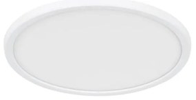 Plafoniera LED pentru iluminat exterior, senzor de miscare cu microunde, design silm Oja 29 alb 2700K 2110456101 NL