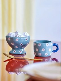 Bol pentru copii albastru din ceramică ø 9 cm Nini – Bloomingville