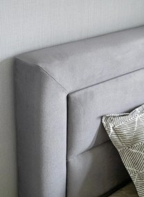 Pat lemn masiv BoxSpring Vivre 180x200 - Paros 02