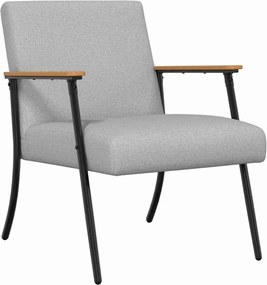 vidaXL fotoliu Gri nori 59 x 75 x 78 cm țesătură