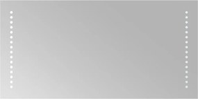 vidaXL Oglinda de baie cu LED, 30x60 cm