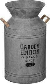 Recipient in stil retro, metal, 48 cm