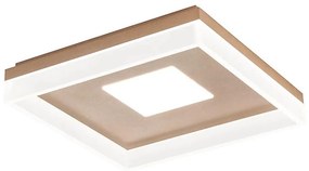 Redo 01-1998 - Plafonieră LED dimabilă MAYA LED/42W/230V 42,5x42,5 cm, aurie