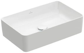 Lavoar pe blat, Villeroy & Boch, Collaro, 56 x 36 cm, dreptunghiular, alb