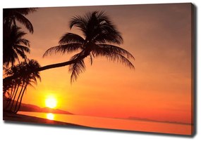 Tablou pe pânză Sunset beach