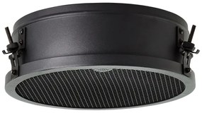 Brilliant - Plafonieră ZOIS 1xE27/60W/230V, diametru 30 cm, neagră