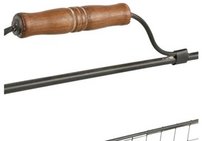 Raft de perete din metal si mesteacan, Reserve