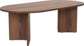 Masuta cafea SABLE, nuc inchis, PAL, 119x60x40 cm