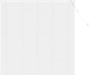 vidaXL Jaluzea venetiană Manual Ajustabil Alb 150 x 150 cm PVC