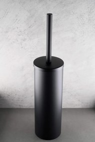 Perie wc seria Round nero ADRN712