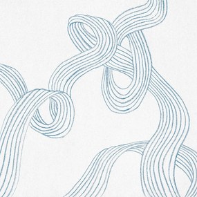 Fototapet, Stripes, Light Blue, Rebel Walls