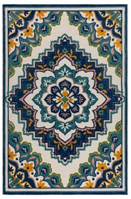 Covor de exterior albastru 160x230 cm Beach Floral – Flair Rugs