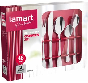Set tacâmuri Lamart XL LT5006 Carmen, 48 piese