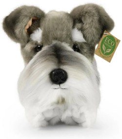 Câine de pluș Rappa Schnauzer 28 cm ECO - FRIENDLY