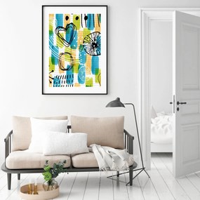 Poster - Abstracție de copii (A4)