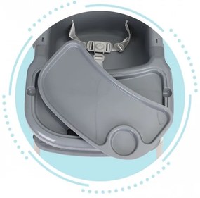 Scaun de masa 2 in 1 Ecotoys HC-135 - Gri - Resigilat
