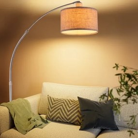 Deuba Lampă cu arc de design - reglabilă 150-175cm