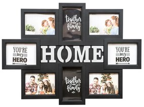 Rama foto Home, 8 poze, Naimeed D4561N, Negru
