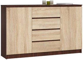 Comodă Koa (wenge + stejar sonoma). 1069052