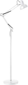 Brilagi - Lampă de podea flexibilă TASKER 1xE27/60W/230V 184 cm albă