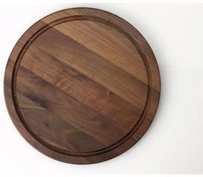 Platou pentru servit fripturi d. 28 cm nuc Continenta C4205