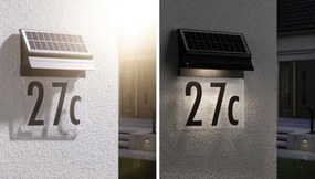 Paulmann 94694 - LED/0,2W IP44 Număr casă solar NEDA 3,7V