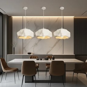 BRILAGI - Lustră pe cablu WABI SABI 1xE27/60W/230V Ø 42 cm albă
