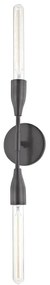 Aplica de perete design minimalist, cu doua surse de lumina TARA, bronz antichizat