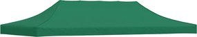 vidaXL Acoperiș pentru cort de petrecere, verde, 6 x 3 m, 270 g/m²