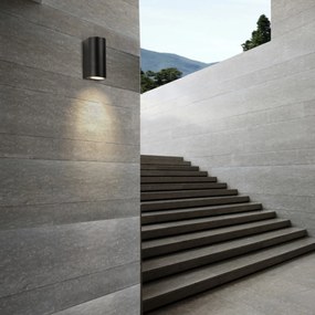 Aplica de perete exterior ambientala IP54 RIMINI 2 gri inchis
