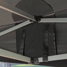 Cort pavilion de grădină pliabil 3x3m - fără pereți - Verde