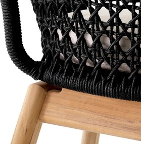 Scaun design natural pentru interior si exterior Trinity